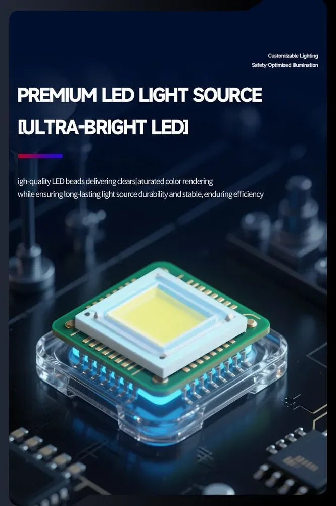 LED Pixel Panel Light – APP-Controlled Truck Devil Eye Display