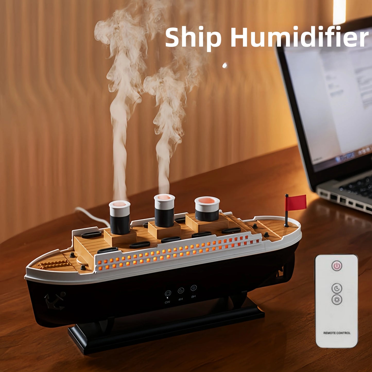 Titanic Ship Air Humidifier & Aroma Diffuser