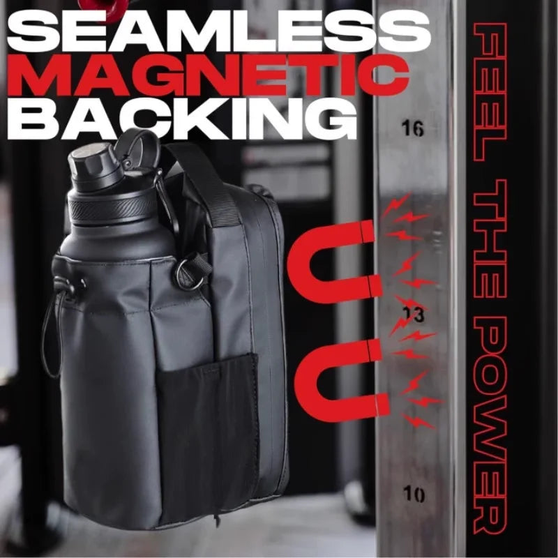 Magnetic Gym Bag with Phone Pocket
