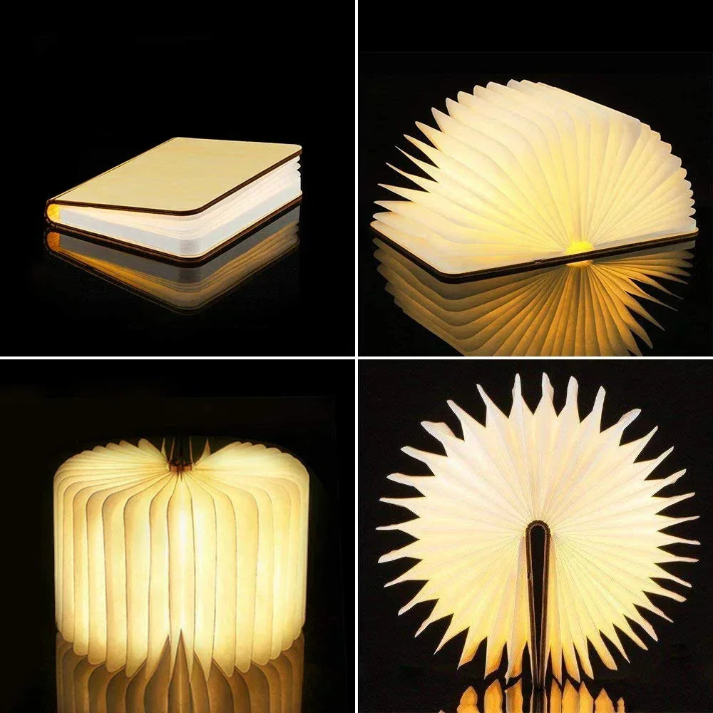 3D Folding LED Book Lamp