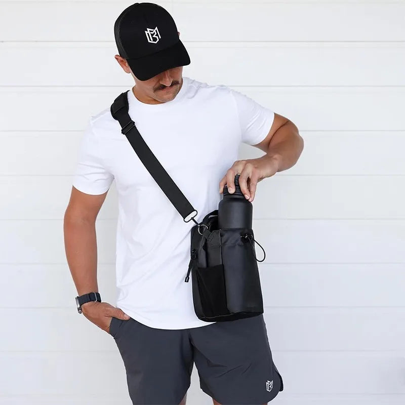 Magnetic Gym Bag with Phone Pocket