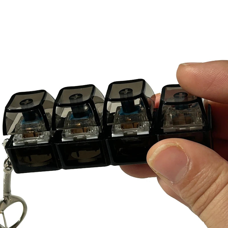 LED Fidget Keychain Toy