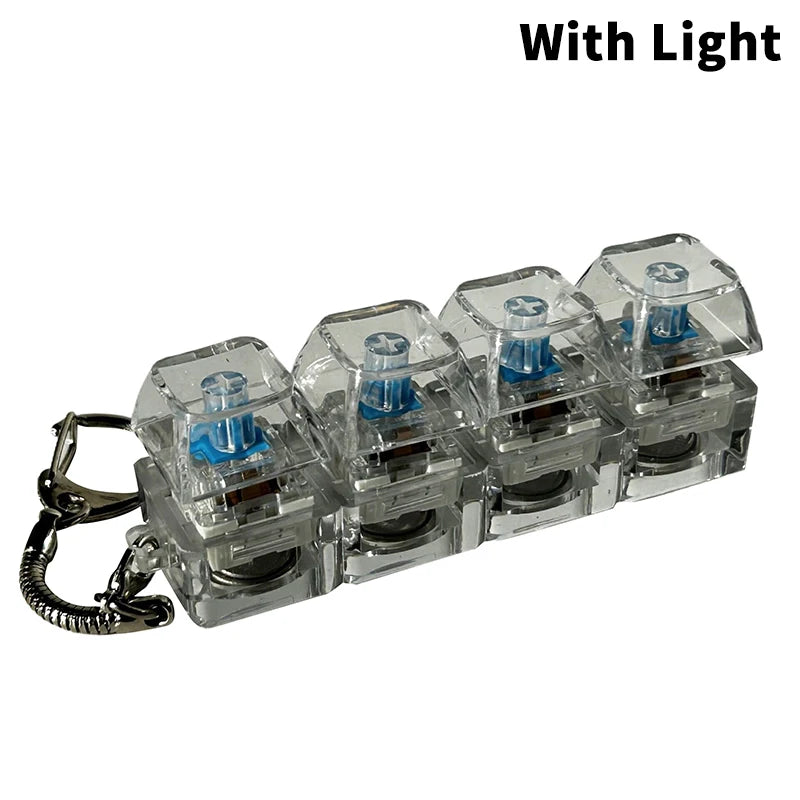 LED Fidget Keychain Toy