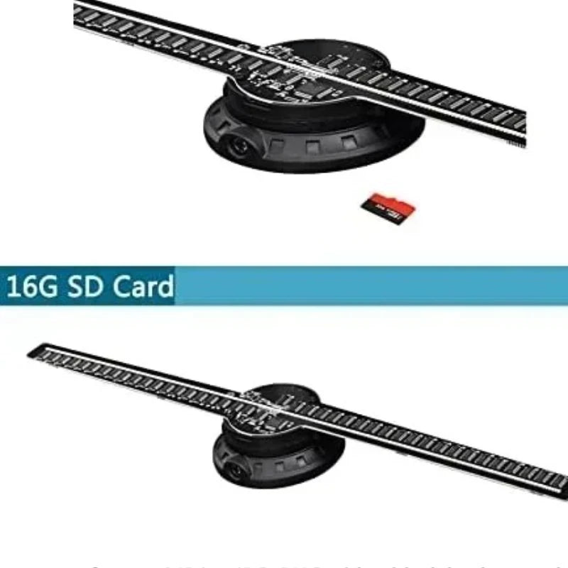 3D Hologram Fan Projector