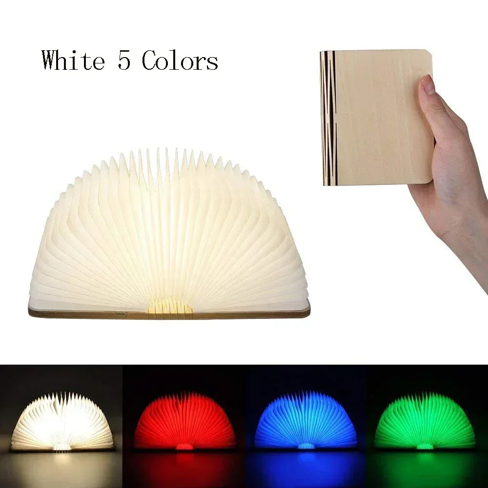 3D Folding LED Book Lamp
