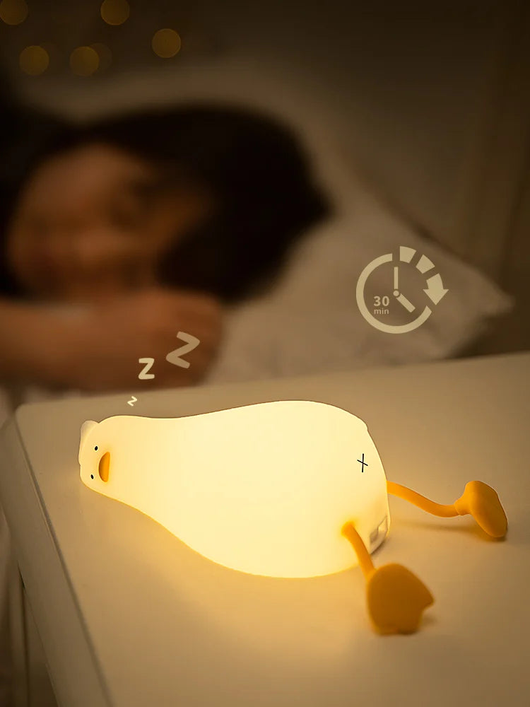 Cute Duck Night Lamp for Bedroom & Nursery