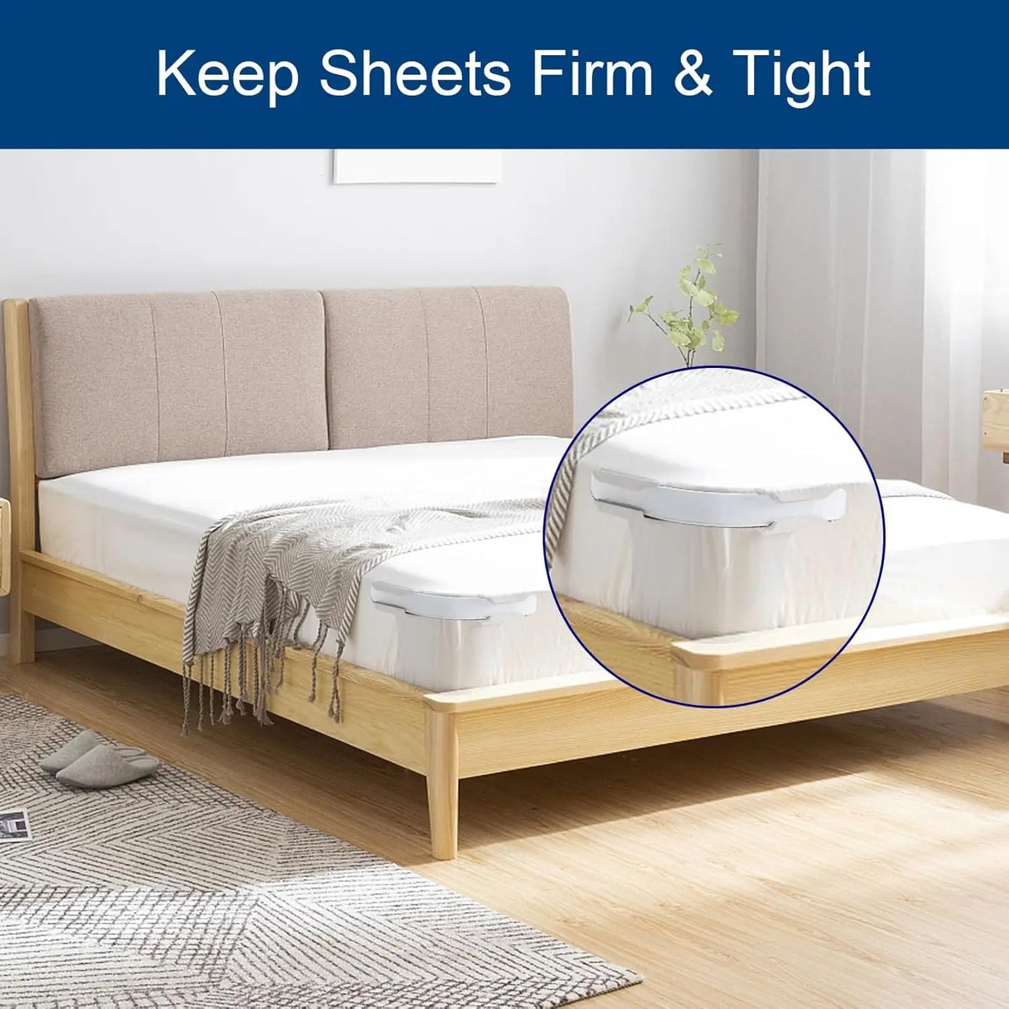 Non-Slip Bedsheet Holders