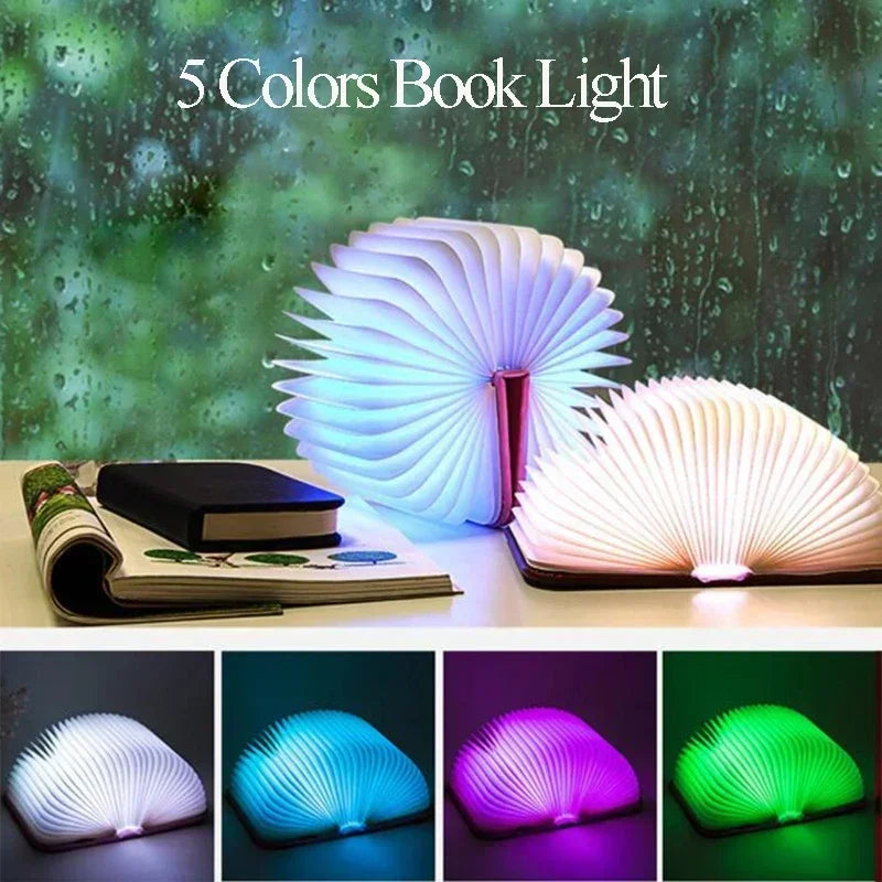 3D Folding LED Book Lamp