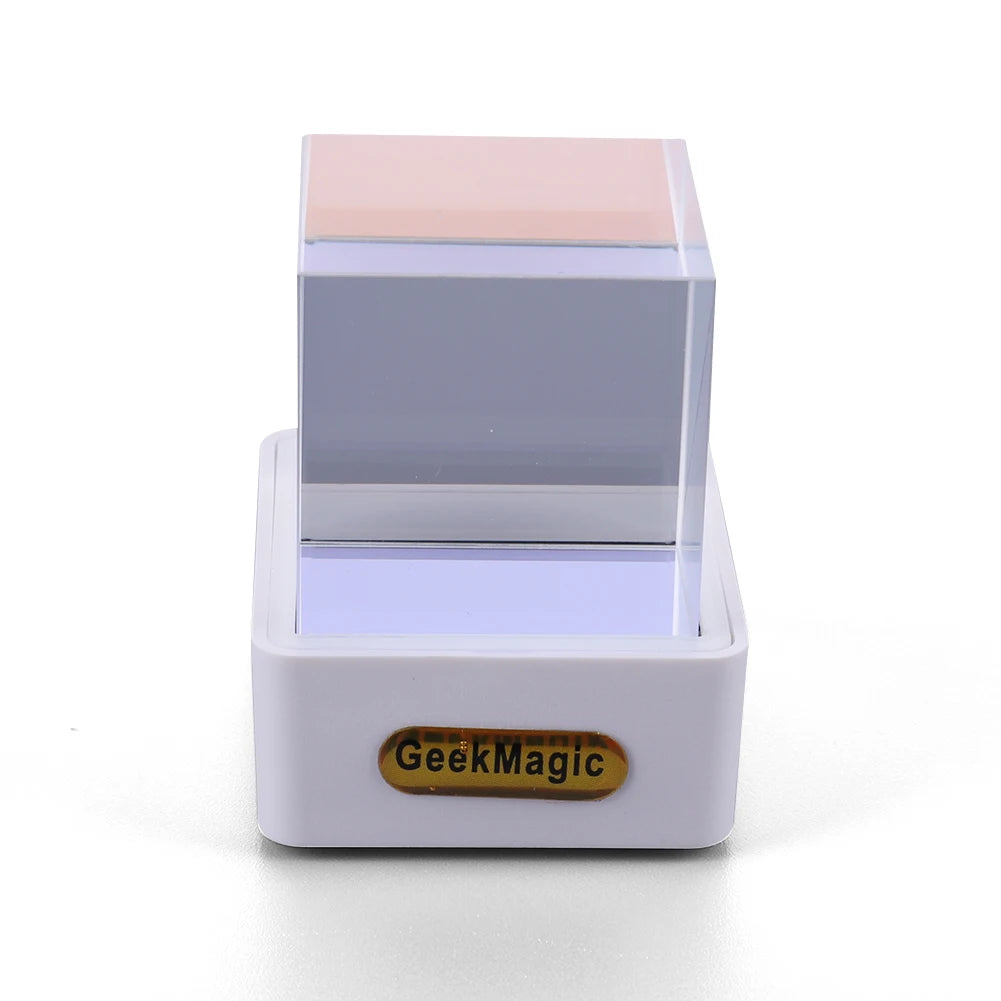 Holographic LED Digital Clock Cube