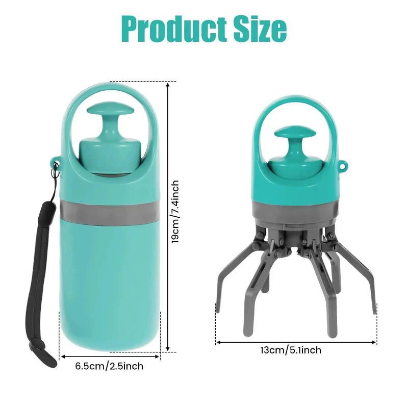 Portable Dog Pooper Scooper with Bag Dispenser