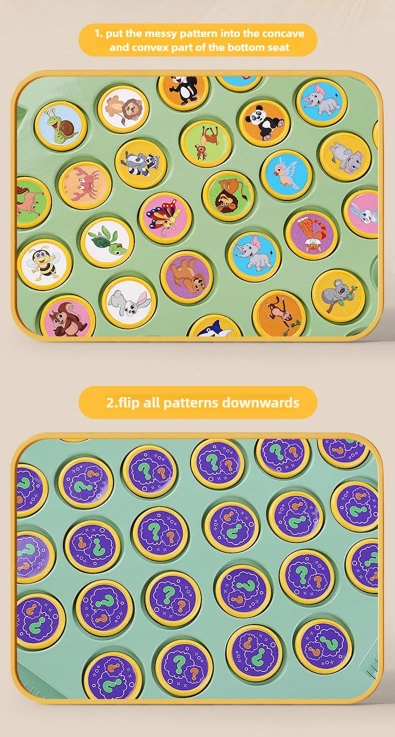 Kids Brain Game – Flip & Match Chess