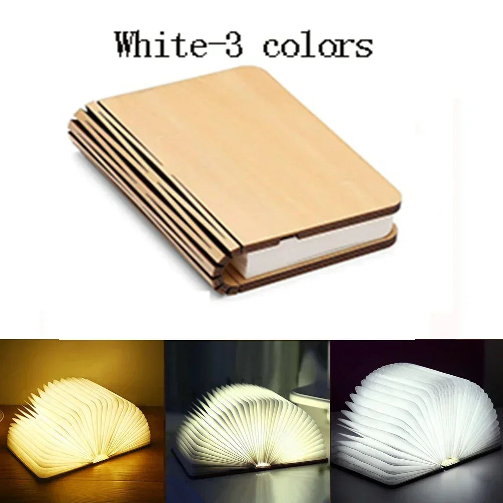 3D Folding LED Book Lamp