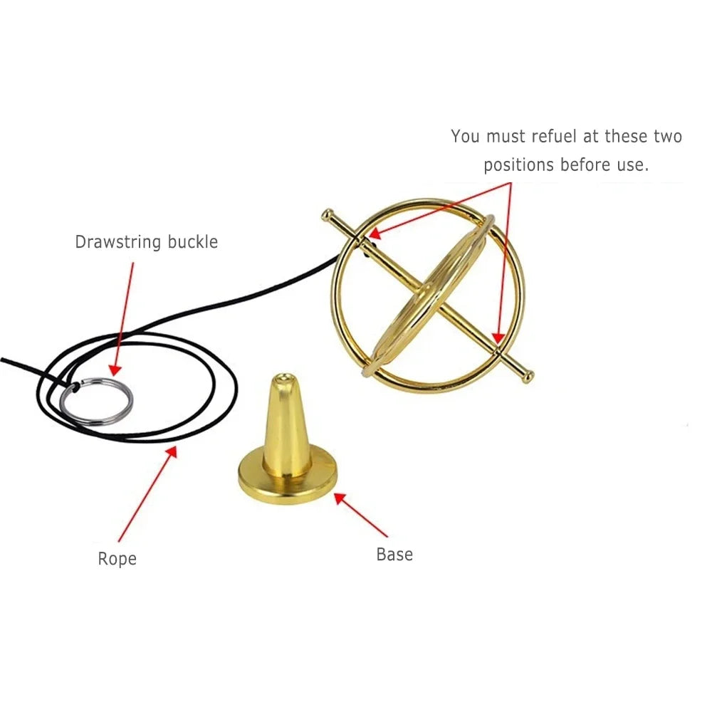 Metal Self-Balancing Gyroscope Spinner