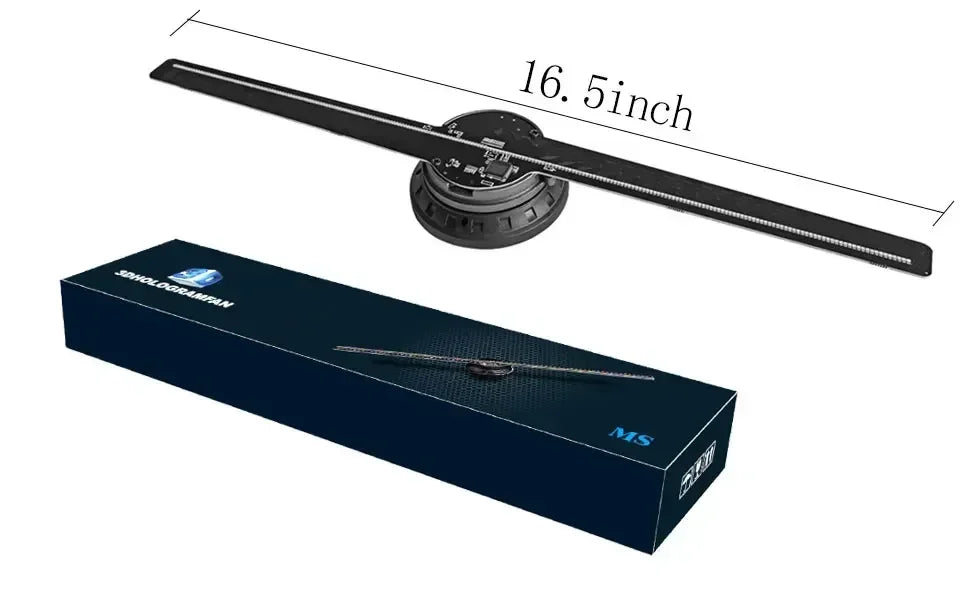 3D Hologram Fan Projector