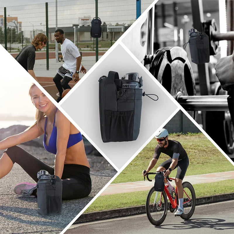 Magnetic Gym Bag with Phone Pocket