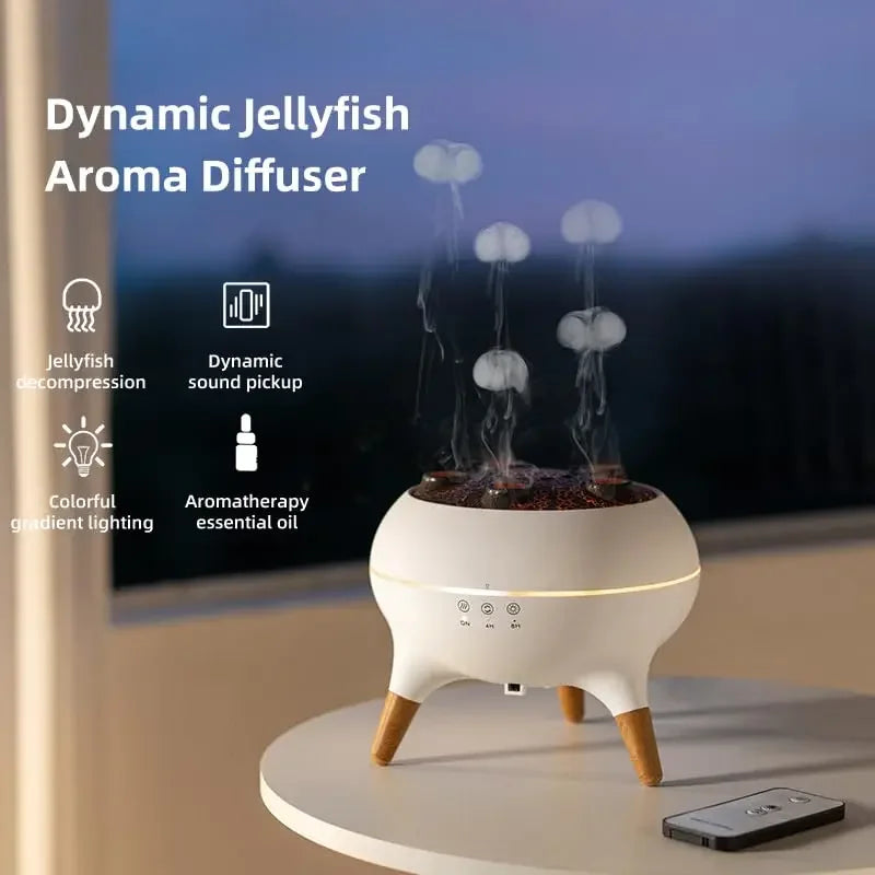 Jellyfish Air Humidifier with LED Lights