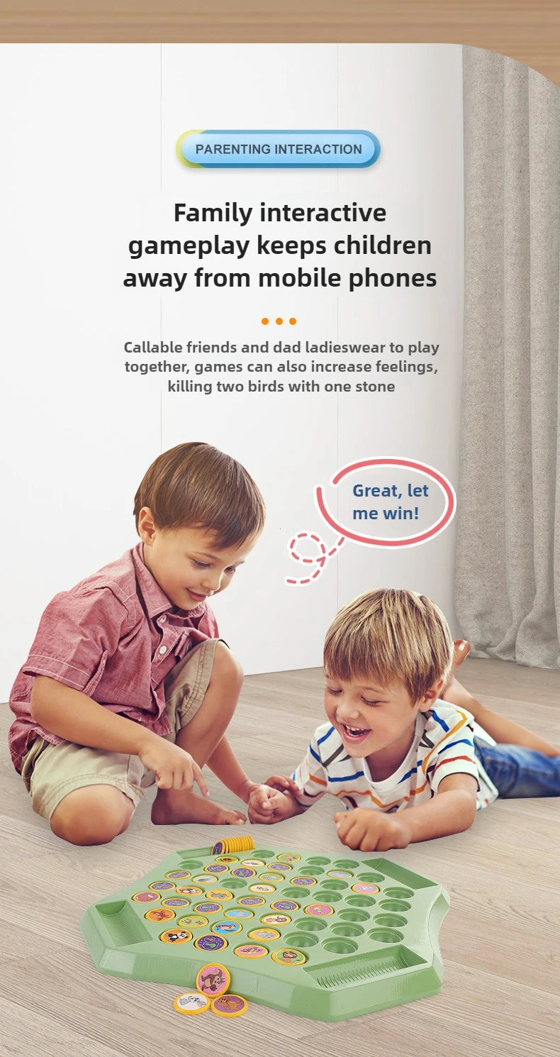 Kids Brain Game – Flip & Match Chess