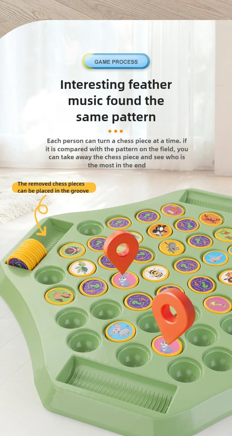 Kids Brain Game – Flip & Match Chess