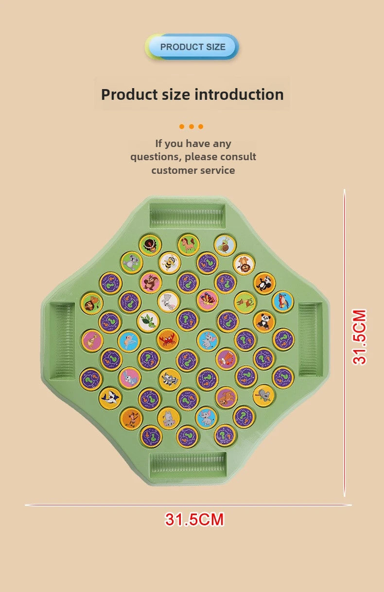 Kids Brain Game – Flip & Match Chess