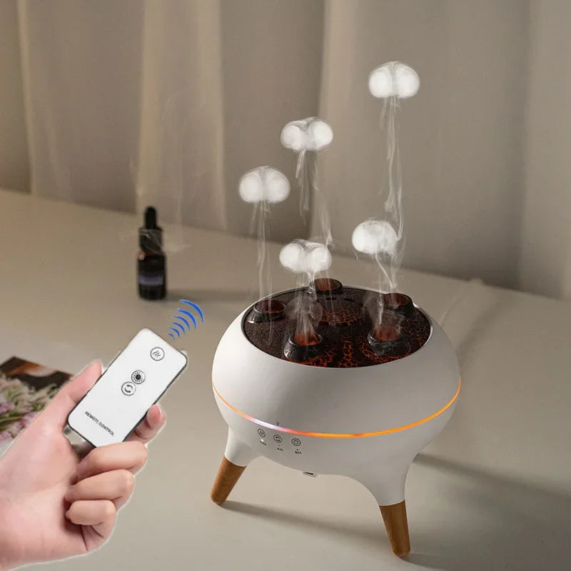 Jellyfish Air Humidifier with LED Lights