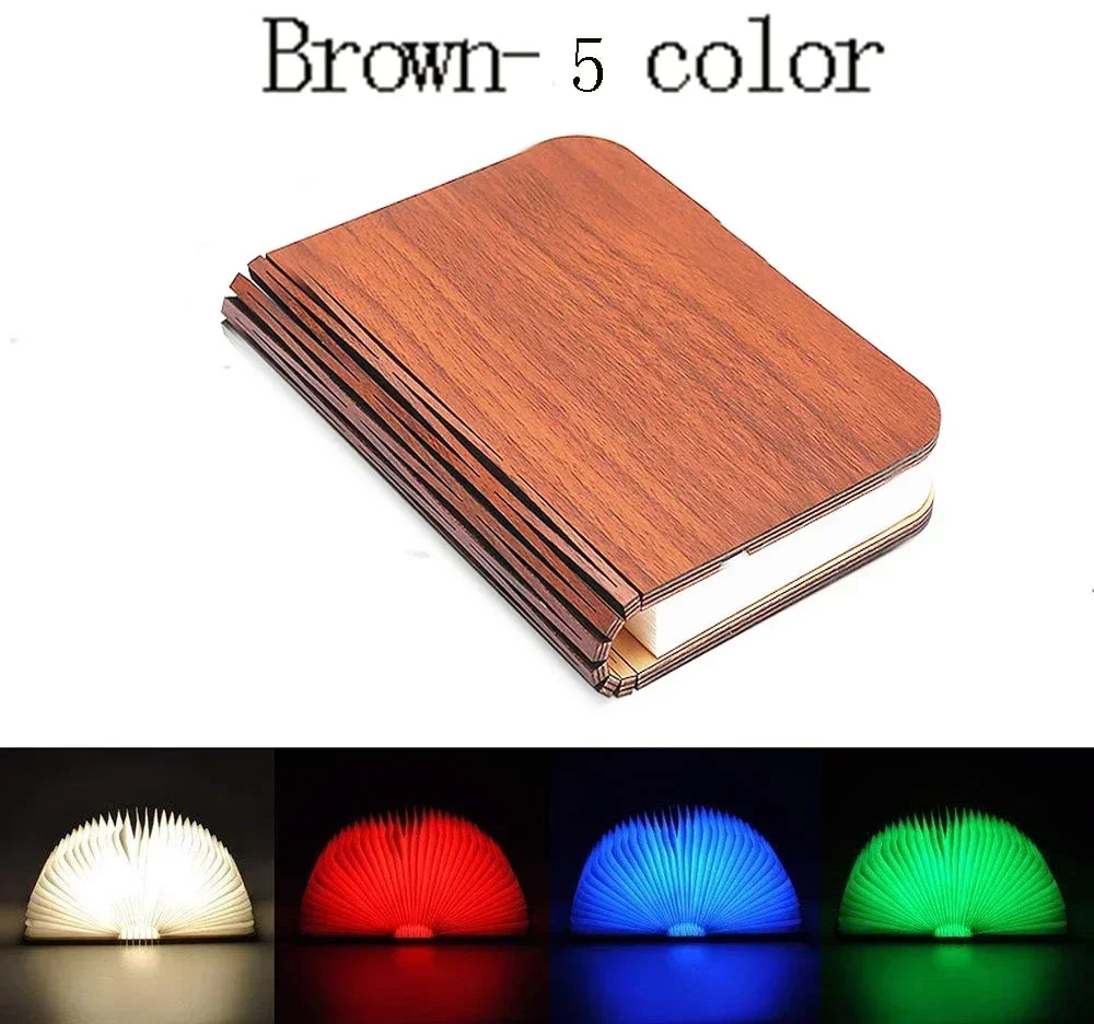 3D Folding LED Book Lamp
