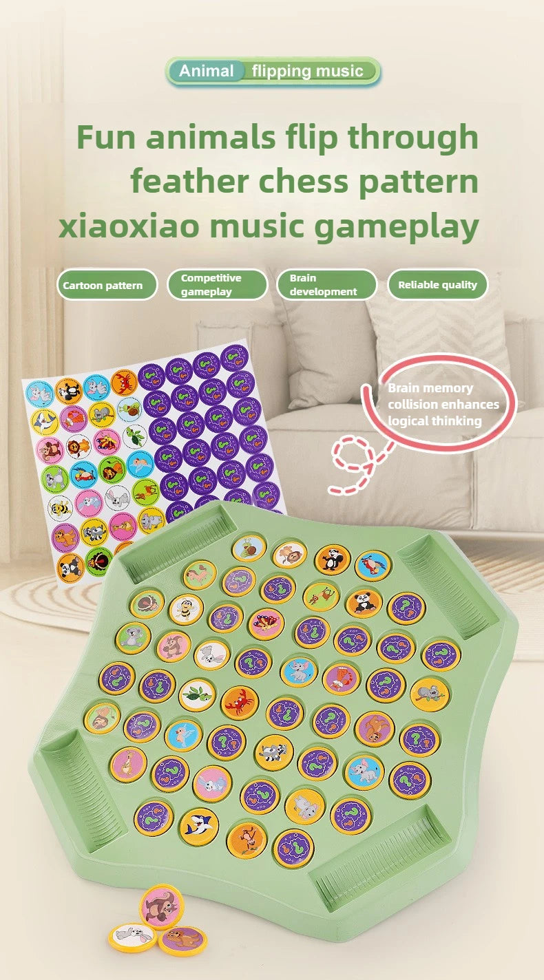 Kids Brain Game – Flip & Match Chess