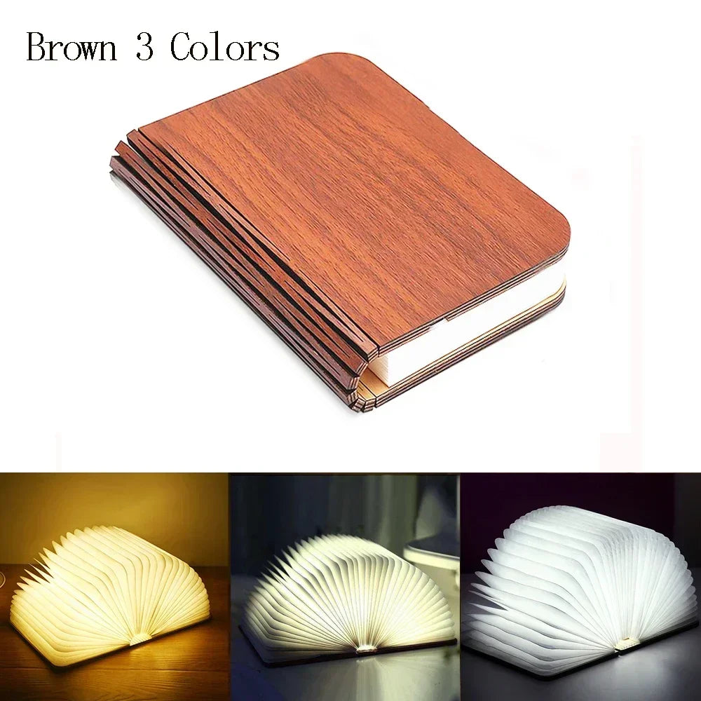 3D Folding LED Book Lamp